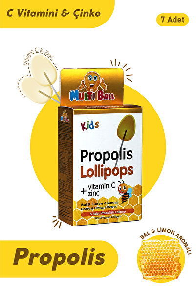 Multiball Kids Propolis Lollipop
