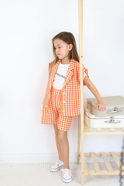 MiaBaby Set of 3 Gingham