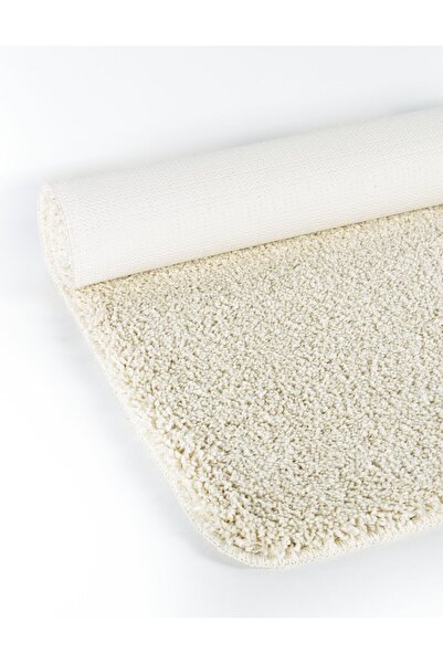 EUROBANO Luna Half Moon Non-Slip Base Washable 40X80 cm One Piece Bathroom / Balcony Mat