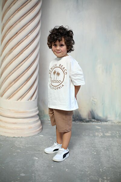 MiaBaby California Printed Couple Suit Set