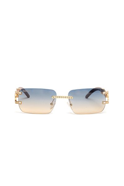 Sunbas Sunglasses Monaco Gold Brown Sunset Sunglasses For Men And Women