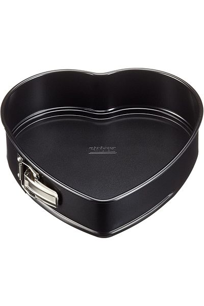 KAISER Clamped Heart Cake Mold 26 cm