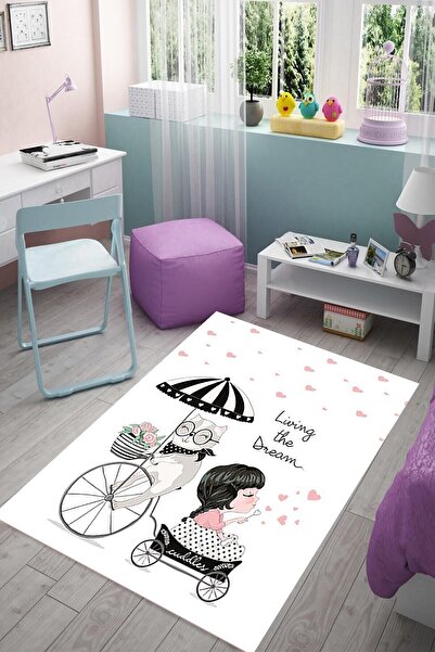 farbala Kedi Küçük Kız Kaymaz Taban Leke Tutmaz Yıkanabilir İnce Yazlık Ekono...