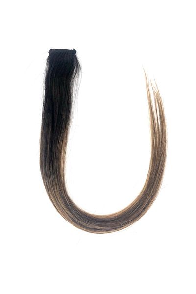 keep calm Caramel Brunette Ombre Highlights Hair Extension Clip-In – Remy Human Hair
