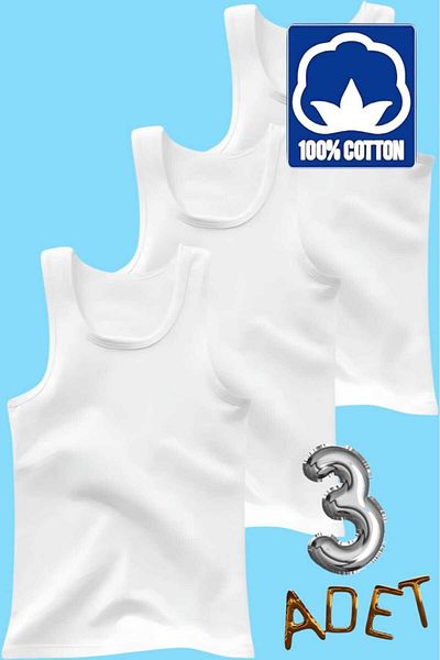 Tezzgelsin Tricou pentru băiat, 100% bumbac, din 3 piese, din bumbac pieptănat premium