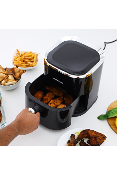 Olsenmark 3.5l Digital Air Fryer – 80 Percent Less Fat With Auto Shut Off And Ready Alert