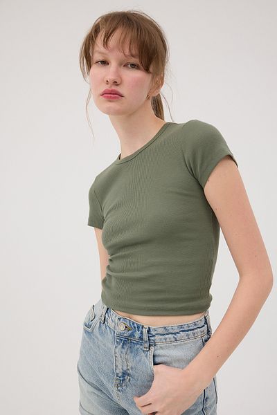 Addax P13343-U6 Crew Neck Basic T-shirt