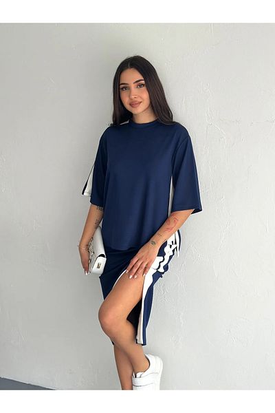 Elegant Σετ Modal Fabric με λεπτομέρεια δεσίματος στο πλάι