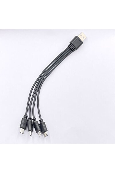 Choice كابل مقسم USB 2.0 إلى Micro USB أسود 5 فولت/2 أمبير بطول 0.2 متر، كابل...