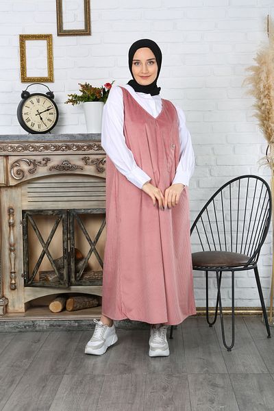 NİSUM MODA ΦΟΡΕΜΑ ΚΟΡΥΦΑΙΟ ΚΟΡΥΦΑΙΟ ΒΕΛΟΥΔΟ ΜΕ ΛΕΠΤΟΜΕΡΗ ΚΟΥΜΠΙ