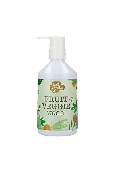 just gentle غسول الفواكه والخضروات - طبيعي، يزيل المبيدات الحشرية والبكتيريا،...
