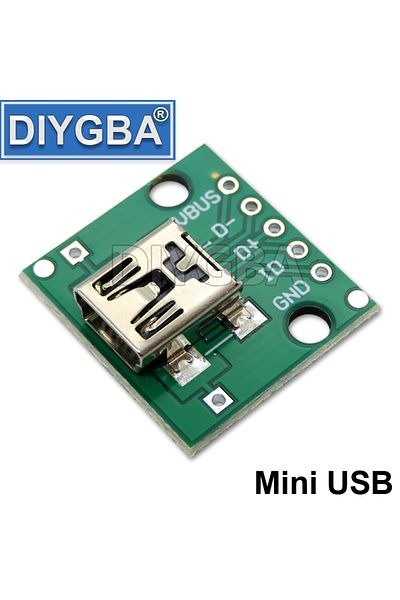 Choice Mini Usb 5pcs Micro Mini Usb A Male Usb 2.0 3.0 A Female Usb B Connector Interface To 2.54mm Dip Pcb