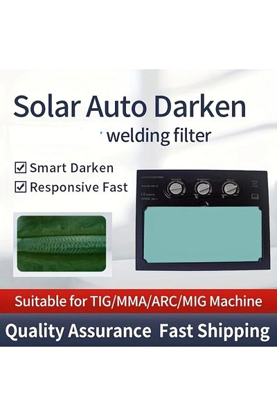 Choice Welding Filter Li Battery Solar Auto Darkening/shading Welding Filter Lens For The True Color Weldin