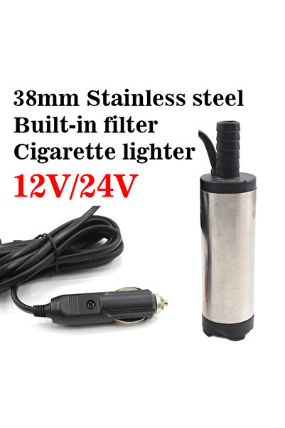 Choice مضخة وقود ديزل زيت 12 فولت 38MSSNY DC 12 فولت 24 فولت مضخة غاطسة كهربائية من الفولاذ المقاوم للصدأ نقل صغير