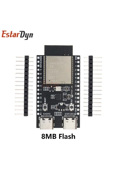 Estardyn 8mb Spi Flash Esp32-c6 Esp32 Wifi Bluetooth Internet Of Things Dual Type-c Development Board Esp 32