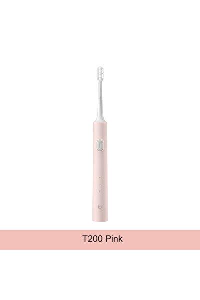 Choice فرشاة أسنان كهربائية سونيك أصلية من ميجيا، لون وردي، موديل T200، مزودة...
