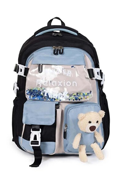 Relaxion Korean Style Luxury School Bag with Orthopedic Accessories