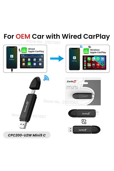 Choice Carlinkit Mini5 Carlinkit Mini 5 Wireless Carplay Adapter Smart Carplay Box Usb Dongle For Oem Car P