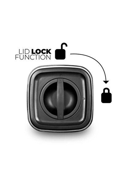 Berlinger Haus 5 Storage Jars Set Food Boxes Sealing Lid Matte Black Collection