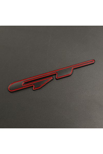 Choice Gt Black Red 3d Metal Logo Gt Line Emblem Car Styling Rear Trunk Badge Decal For Sportage Ceed Sting
