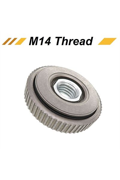 Choice M14 Up 1pcs M14 Angle Grinder Quick Release Nut Self Locking Grinder Pressing Plate Flange Nut Power