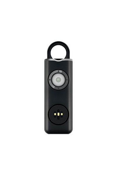 Choice Black He Original Personal Safety Siren For Women - 130db Siren, Strobe & Key Chain 3 Pop Colors Af2