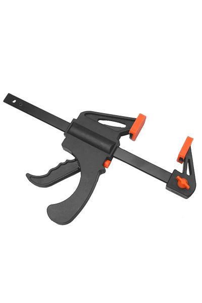 Choice 4 Inch 1 Pc Woodworking Work Bar F Clamp Clip Kit Quick Ratchet Release Speed Squeeze Woodworking Di