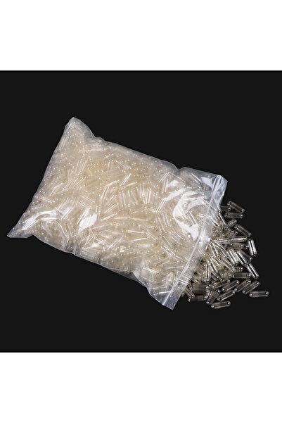 Choice Transprent 1000Pcs Standard Size 00# Empty Capsules Gelatin Clear Caps...