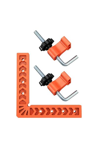 Choice 8inch 90 Degree Corner Clamp Professional Positioning Square Clamping Square Carpentry Squares For B
