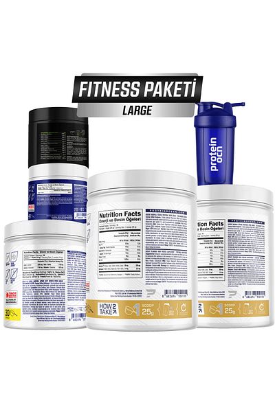 Proteinocean Large Fitness Pack - Biscuit Strawberry Lemon