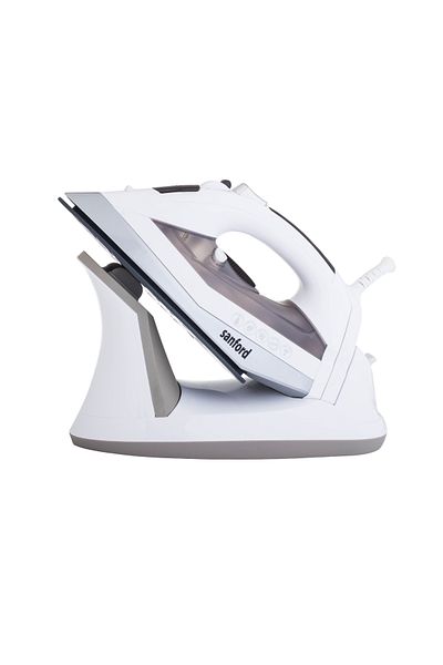 Sanford Ceramic Coated Cordless Steam Iron With Anti-drip, Anti-calc & Self-cleaning 2200 W