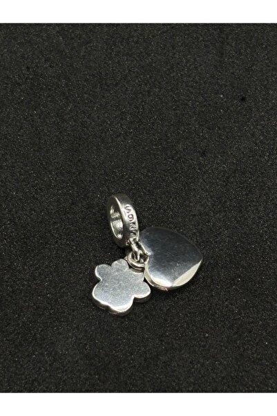 Es Silver Gümüş Pembe Pati Karanlıkta Parlayan Charm