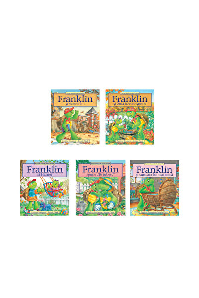 Editura Katartis Colecția Franklin, Set 5 Cărți, Valori În Familie
