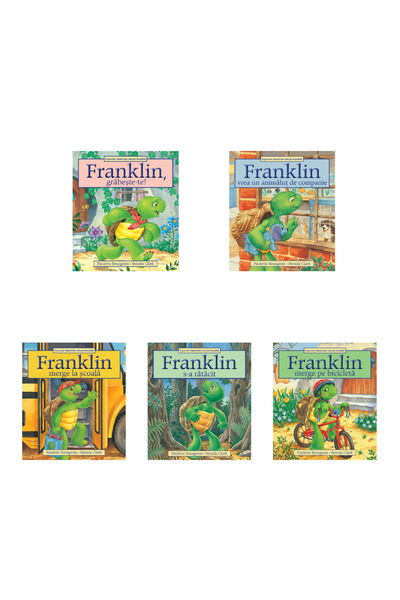 Editura Katartis Colecția Franklin, Set 5 Cărți, Primele Provocări