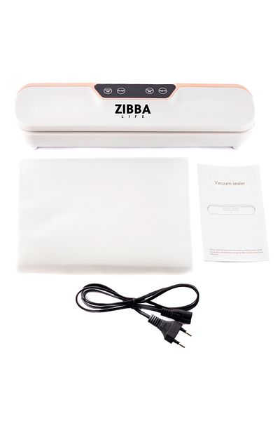 Zibba Life Aparat de Vidat Alimente 120W ZIBBA Life™, Compact, 10 Pungi Incluse, Sigilare Rapida si Eficienta