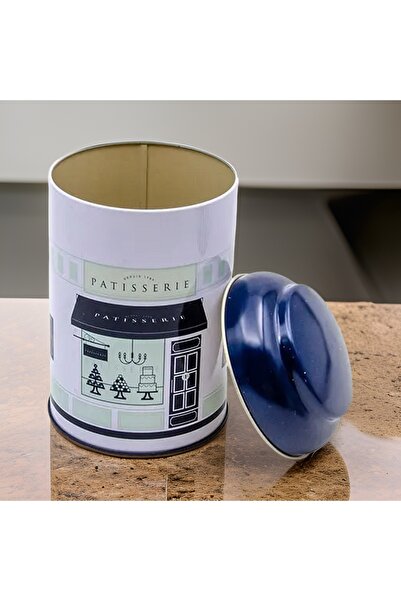 EVLE Ef115-f8 باتيسيري بلو هوم منقوشة بهارات شيكر 1.1 لتر