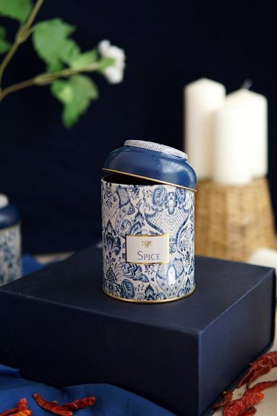 EVLE Er080-7k Azulejos Spice Patterned Spice Shaker 0.6 Lt