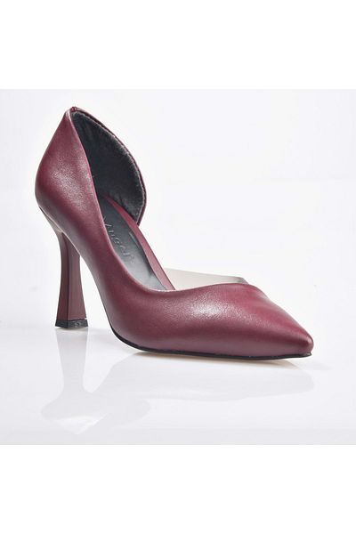 ERDAL KOÇYİĞİT AYAKKABI New Angel 653 Women's Transparent Detailed Classic Stiletto