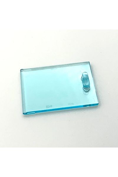 LEGO Accessory Moc Custom Container Cupboard 2 X 3 X 2 Turquoise Cabinet and Glass 1 Piece Will Be Sent