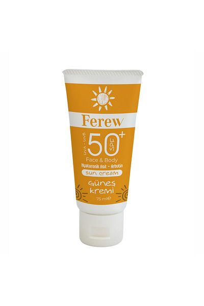 ferew Skin Tone Equalizing Arbutin Extract Sunscreen 75 ml