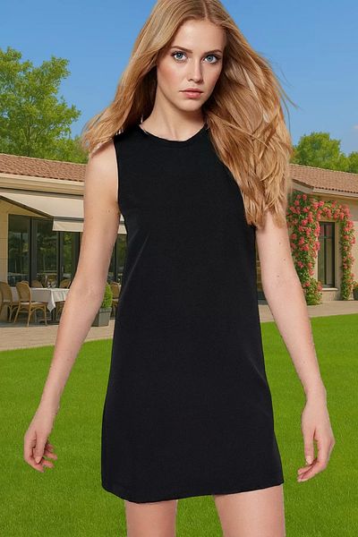 PayBuy Women's Short Shift Dress Polyester Woven Summer Work Wear Stylish Look Comfortable Cut Stylish Look