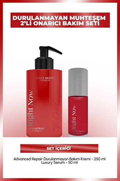 Lewel Mood Premium Right Now Advanced Repair ve Luxury Serum – Onarım ve Lüks...