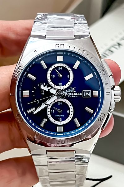 Daniel Klein Danıel Kleın Men's Steel Wrist Watch+bracelet Gift