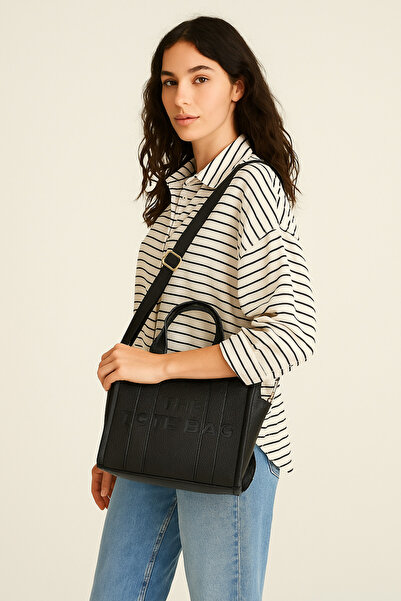 Satuna Dámská mini taška s koženým vzhledem - styl tašky Tote