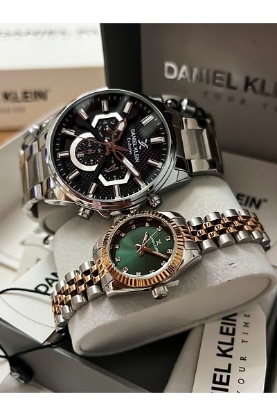 Daniel Klein Dear Brand - Couple Watch Stainless, Steel Waterproof