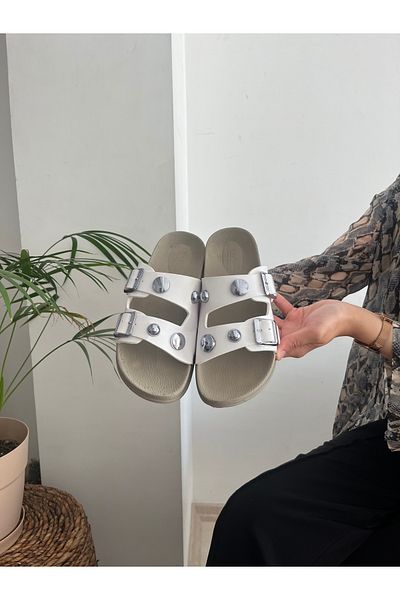 Behtah Kundura Stoned Stylish Design Soft Orthopedic Sole Daily Slippers