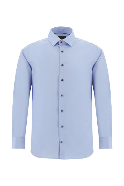 Kiğılı Довгий рукав, облягаючий крій, непрасувана класична бавовняна сорочка ...