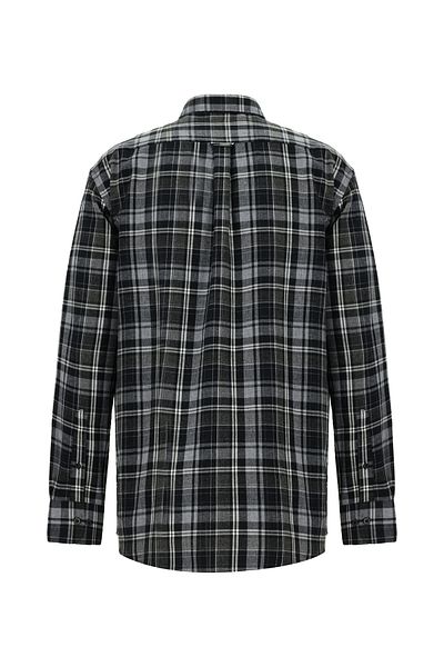 Kiğılı Long Sleeve Regular Fit Plaid Cotton Shirt