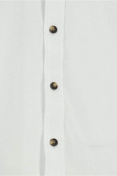 Abdullah Kiğılı Uzun Kol Regular Fit Pamuk Düğmeli Yaka Oxford Gömlek