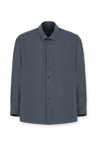 Abdullah Kiğılı Long Sleeve Oversize Modal Shirt